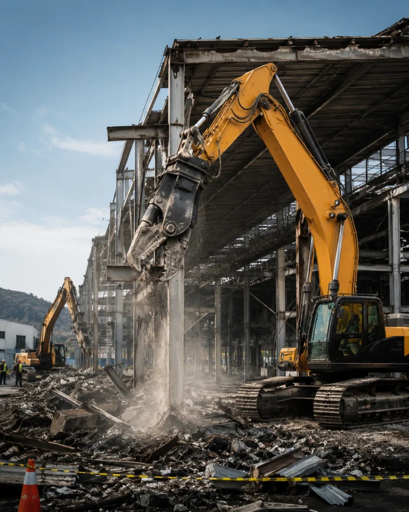 Demoliciones de Galpones Industriales en Chile | Dexa